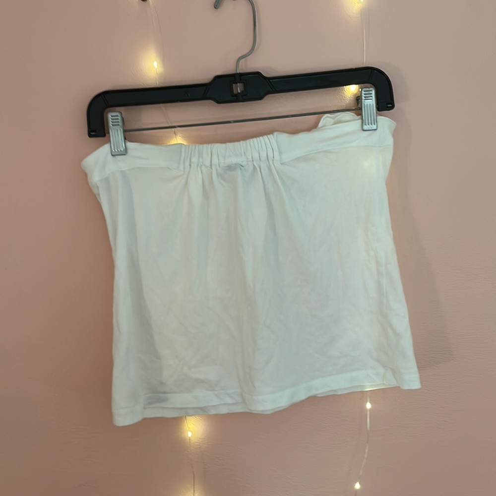 White tank top with cute bow - Picture 4 of 4
